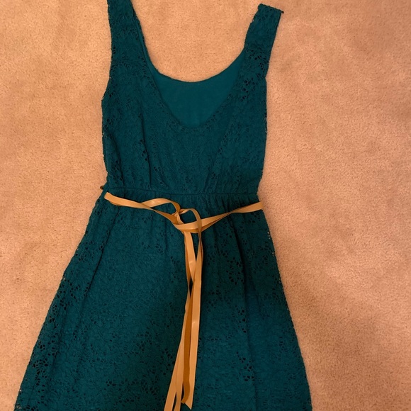 Teal Summer Dress - Picture 2 of 2